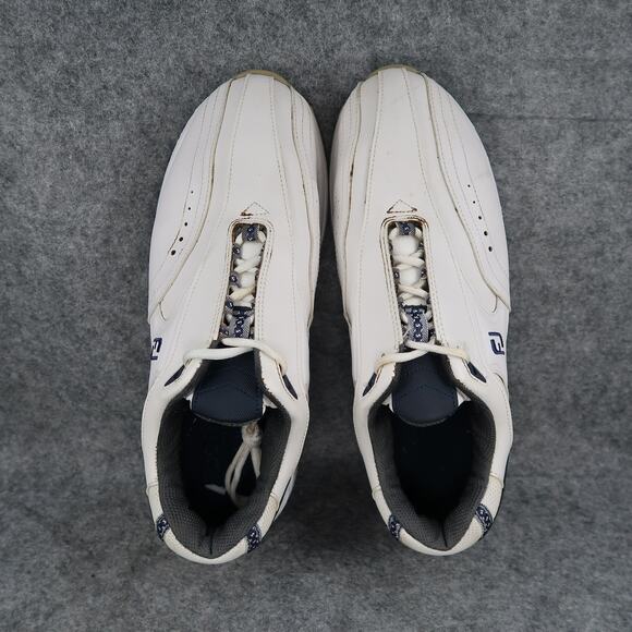 FootJoy Shoes Mens 9.5 Golf Sneaker White Lace Up Athletic Sport Spike Casual main image 10
